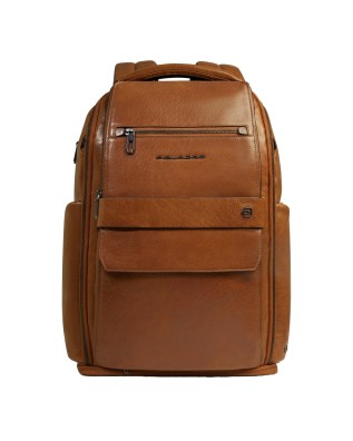 Piquadro - Zaino da viaggio porta pc 15.6'' con porte USB e USB Type C Solm