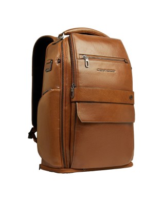 Piquadro - Zaino da viaggio porta pc 15.6'' con porte USB e USB Type C Solm 2