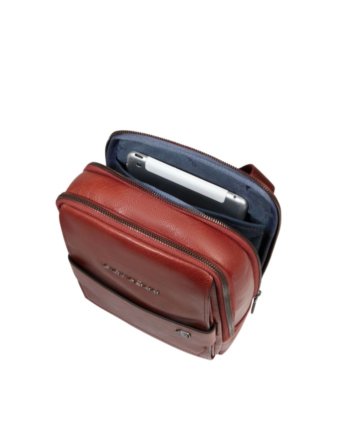  Piquadro - Borsello uomo in pelle porta iPad® Mini Solm