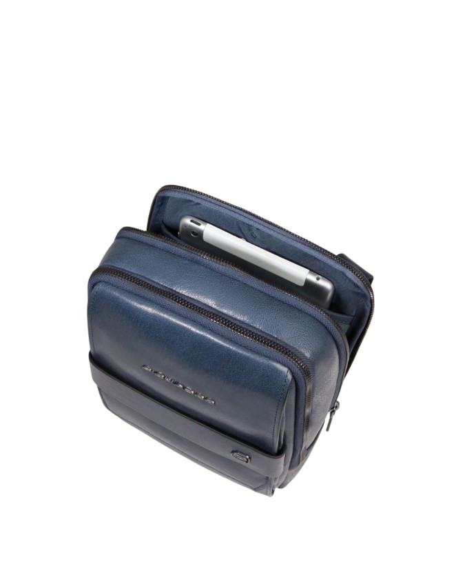  Piquadro - Borsello uomo in pelle porta iPad® Mini Solm