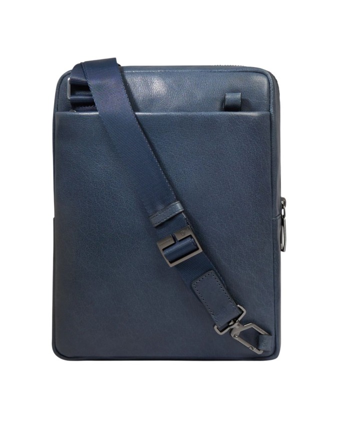  Piquadro - Borsello uomo in pelle porta iPad® con protezione