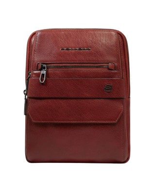 Piquadro - Borsello uomo in pelle porta iPad® con protezione RFID Solm