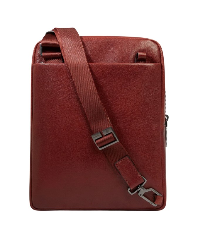  Piquadro - Borsello uomo in pelle porta iPad® con protezione