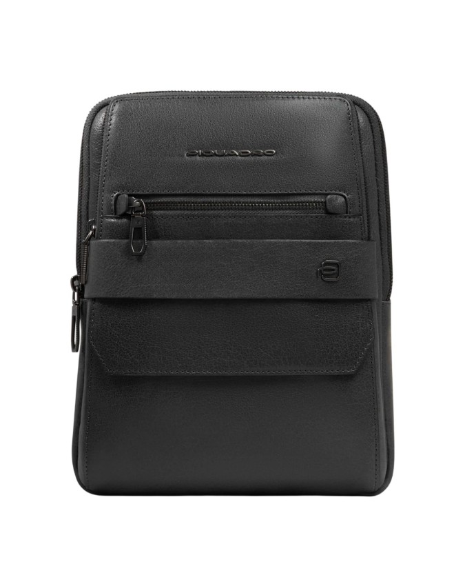  Piquadro - Borsello uomo in pelle porta iPad® con protezione