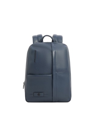  Piquadro - Zaino uomo espandibile in pelle porta pc 14"