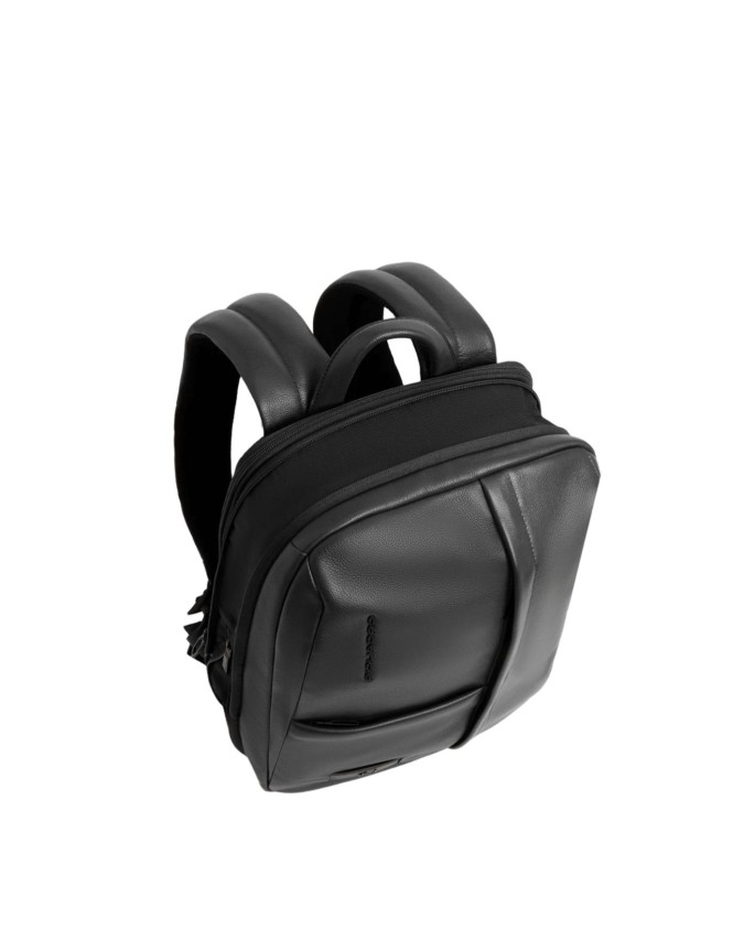  Piquadro - Zaino uomo espandibile in pelle porta pc 14"