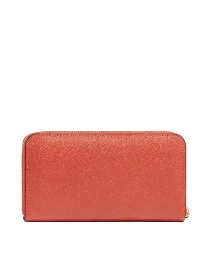  Piquadro - Portafoglio donna zip around in pelle 4 soffietti