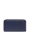  Piquadro - Portafoglio donna zip around in pelle 4 soffietti