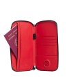  Piquadro - Porta passaporto in tessuto con zip Piquadro x