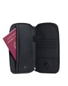  Piquadro - Porta passaporto in tessuto con zip Piquadro x