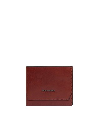  Piquadro - Portafogli uomo in pelle con volantino staccabile