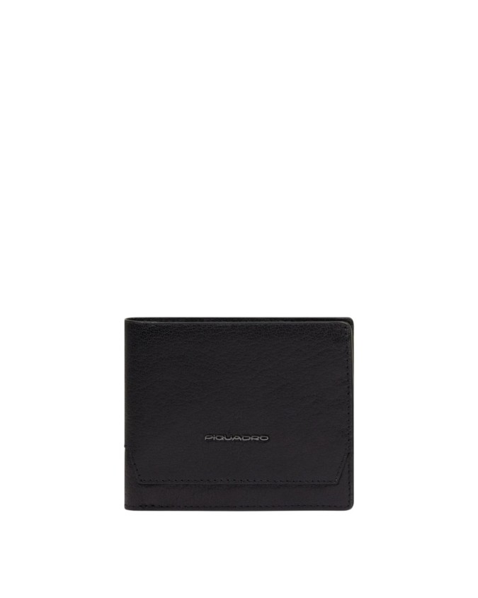 Piquadro - Portafogli uomo in pelle con volantino staccabile Solm