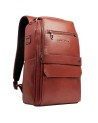  Piquadro - Zaino da viaggio in pelle personalizzabile porta pc