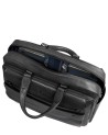  Piquadro - Cartella in pelle con due manici porta pc 14'' un