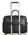  Piquadro - Cartella in pelle con due manici porta pc 14'' un