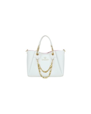 Braccialini - Borsa a mano in simil pelle con catena gioiello Amy