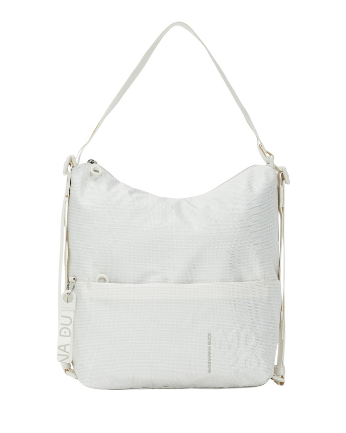  Mandarina Duck - Borsa a spalla con tasca frontale in Mitrix