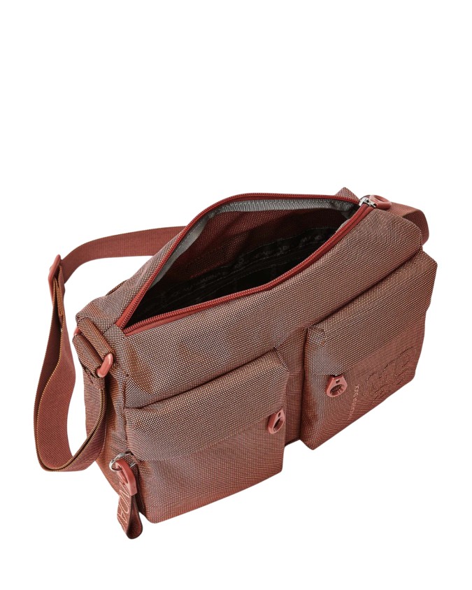  Mandarina Duck - Borsa a tracolla con doppia tasca in Mitrix