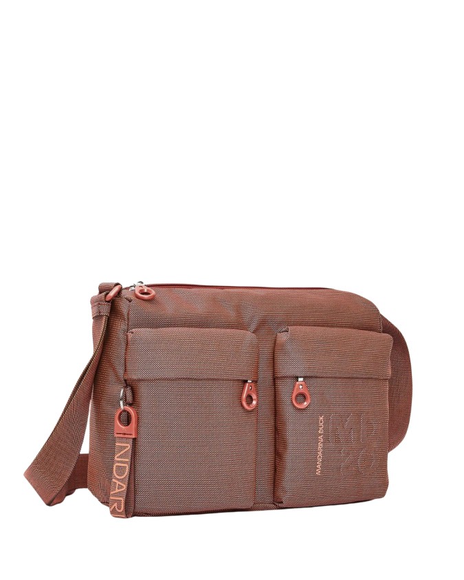  Mandarina Duck - Borsa a tracolla con doppia tasca in Mitrix