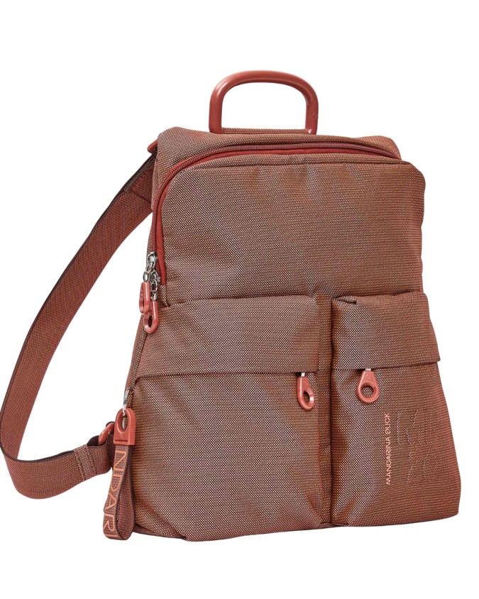  Mandarina Duck - Zaino donna con doppia tasca frontale in