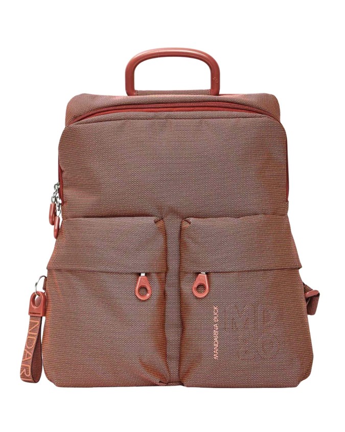  Mandarina Duck - Zaino donna con doppia tasca frontale in