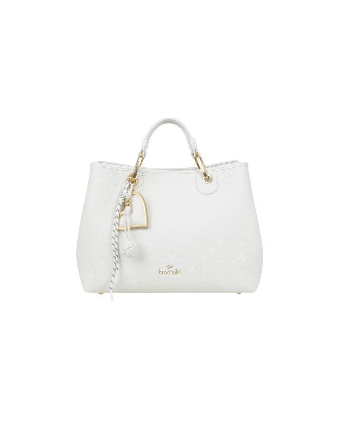  Braccialini - Borsa a mano in simil pelle con tracolla Beth