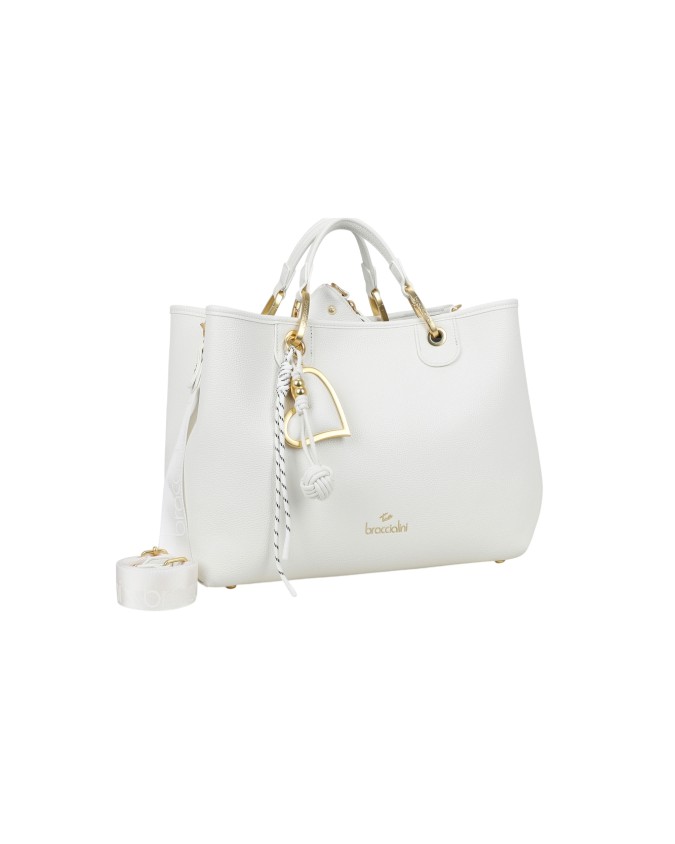  Braccialini - Borsa a mano in simil pelle con tracolla Beth