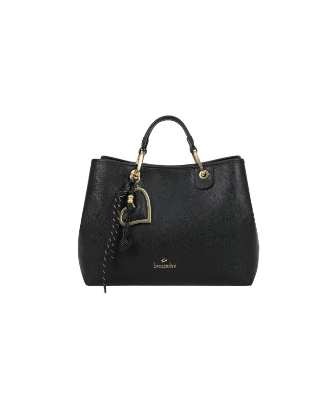 Braccialini - Borsa a mano in simil pelle con tracolla Beth