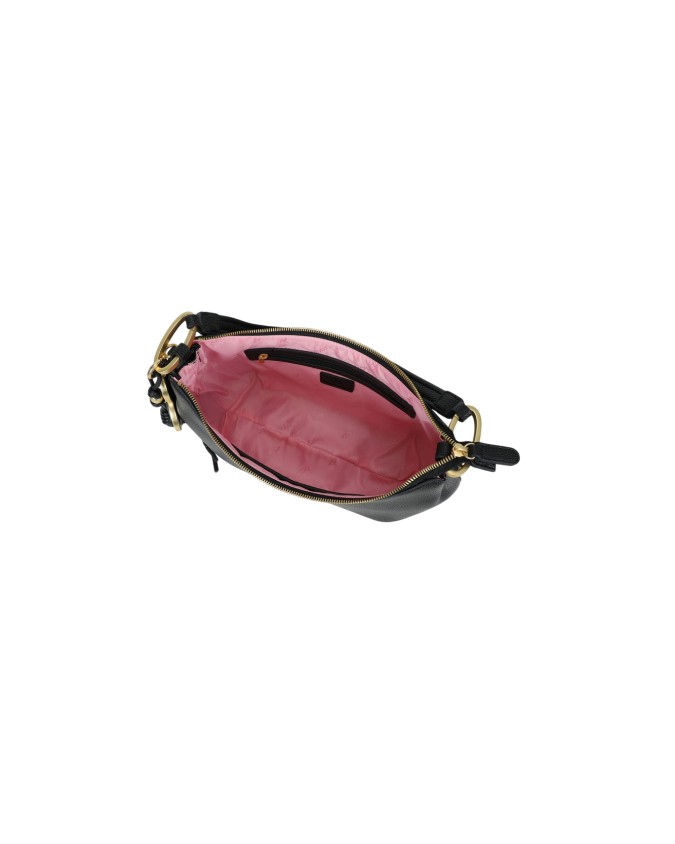  Braccialini - Borsa a spalla in simil pelle con charm Beth