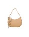  Braccialini - Borsa a spalla in simil pelle con charm Beth
