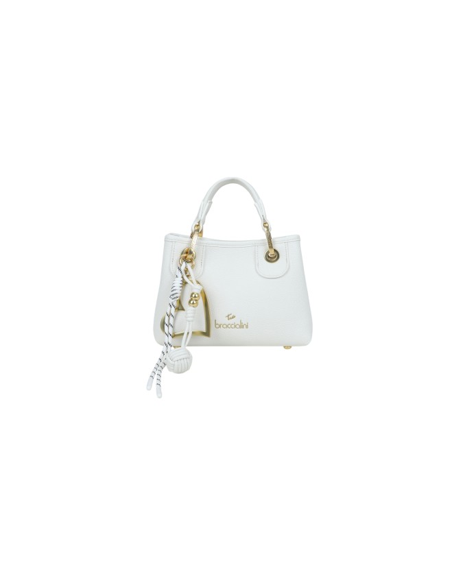  Braccialini - Mini bag a mano in simil pelle con tracolla Beth