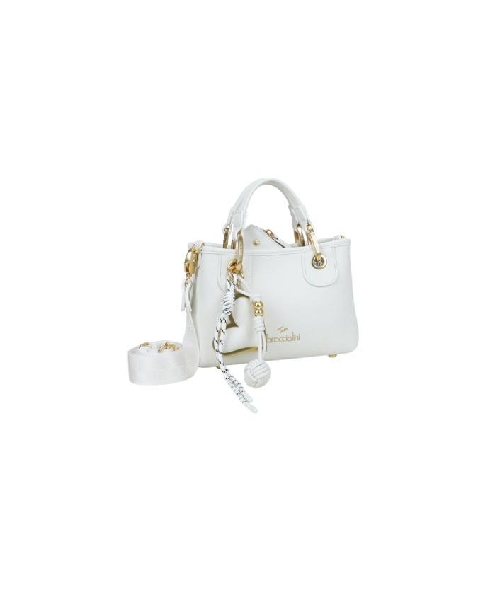  Braccialini - Mini bag a mano in simil pelle con tracolla Beth