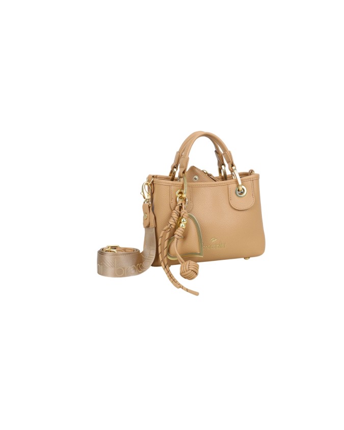  Braccialini - Mini bag a mano in simil pelle con tracolla Beth
