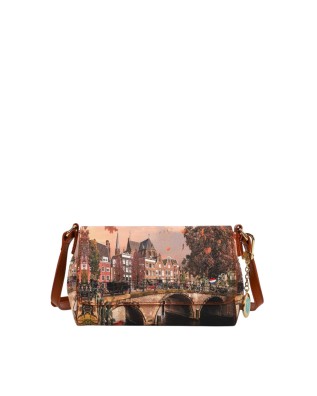  Y-NOT - Borsa a tracolla Donna Flap Bag Città