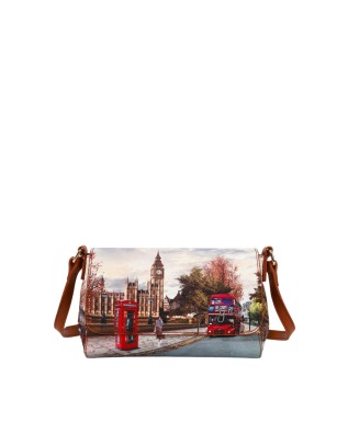  Y-NOT - Borsa a tracolla Donna Flap Bag Città
