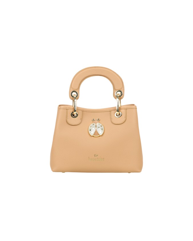  Braccialini - Borsa a mano media in simil pelle Beth Jewels