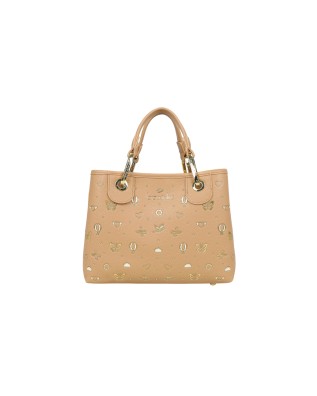 Braccialini - Borsa a mano con tracolla in simil pelle media Beth Strass