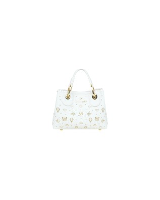 Braccialini - Beth Strass faux leather mini bag with a...