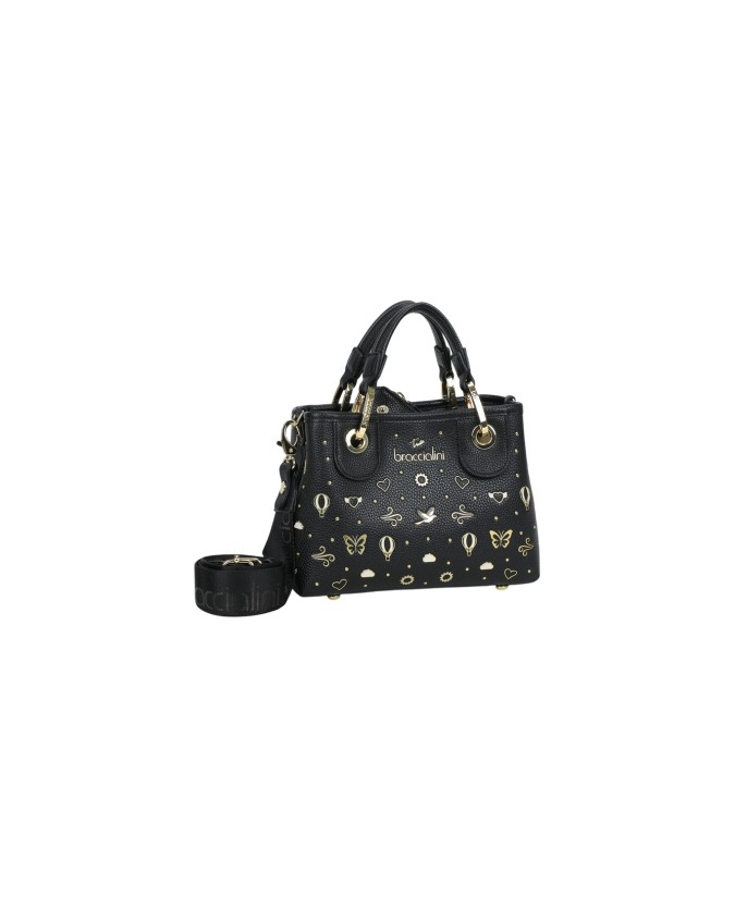  Braccialini - Mini bag in simil pelle con tracolla Beth Strass