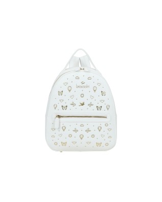 Braccialini - Damenrucksack aus Kunstleder mit Nieten von...