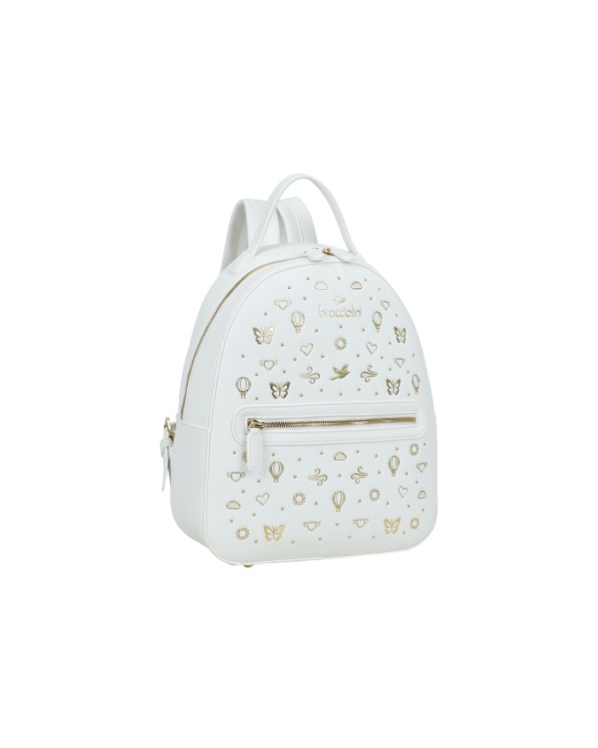  Braccialini - Zaino donna in simil pelle con borchie Beth