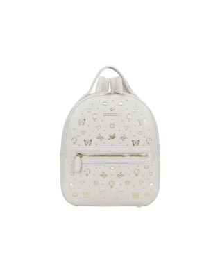  Braccialini - Zaino donna in simil pelle con borchie Beth