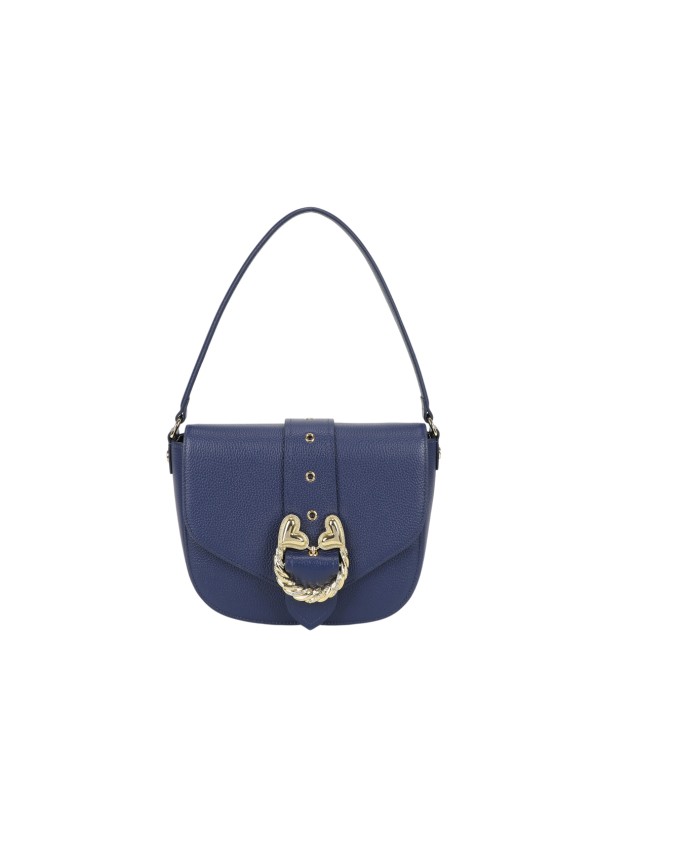  Braccialini - Borsa a spalla in pelle con patta Baroque