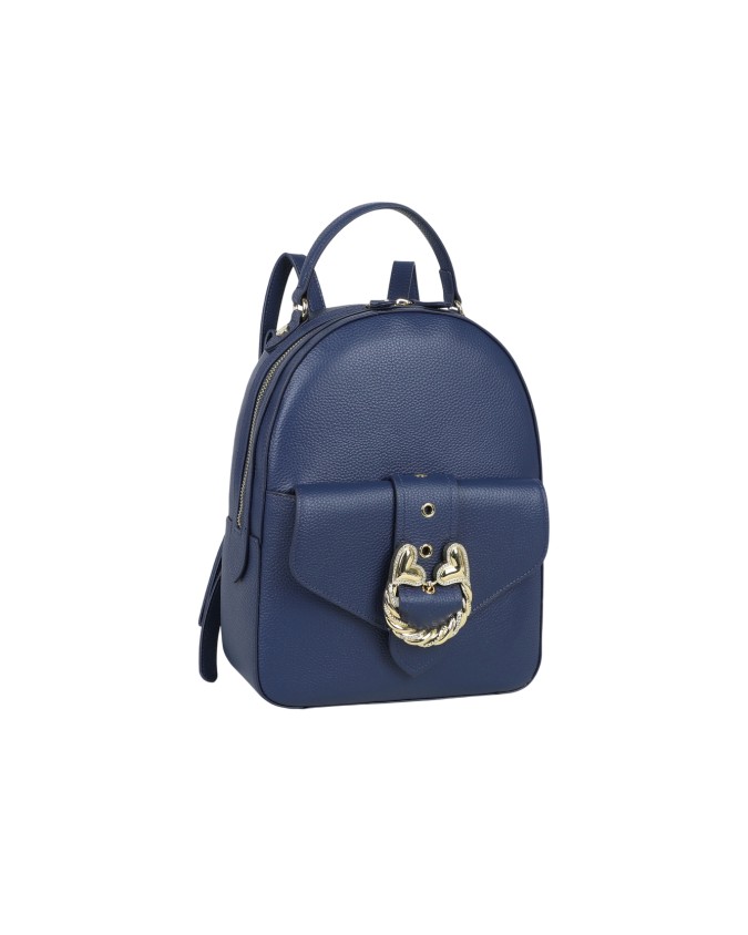  Braccialini - Zaino donna in pelle con tasca frontale Baroque