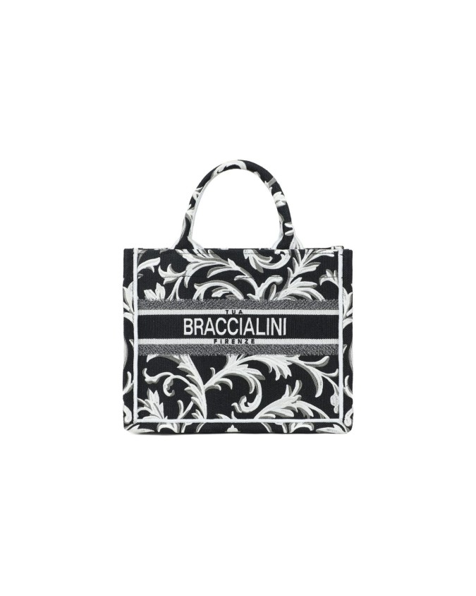  Braccialini - Borsa a mano in tessuto medio/piccola Queen