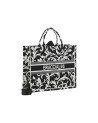  Braccialini - Borsa a mano in tessuto grande con tracolla Queen