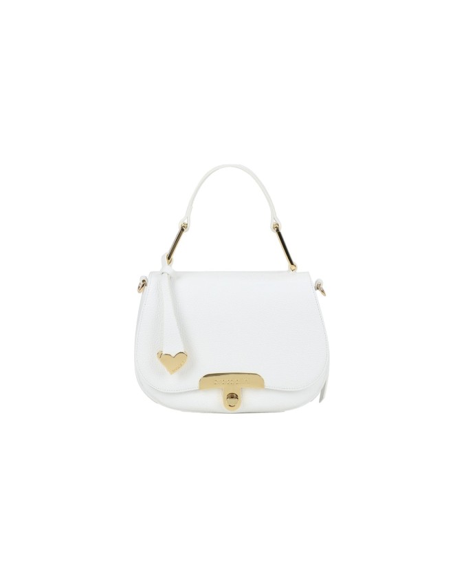 Braccialini - Borsa a mano in pelle con patta Michelle