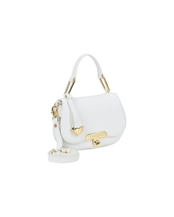  Braccialini - Borsa a mano in pelle con patta Michelle