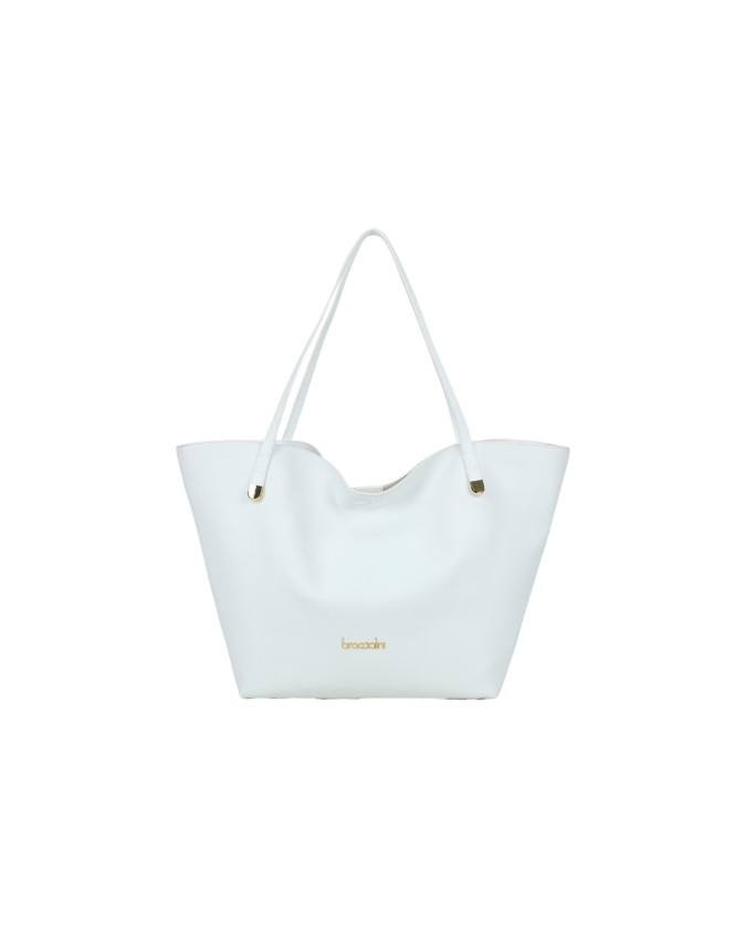  Braccialini - Borsa shopping morbida in pelle Ariel