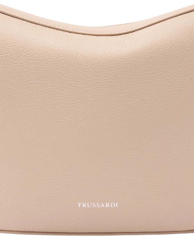  Trussardi - Borsa Hobo Small in Pelle Martellata Whippet